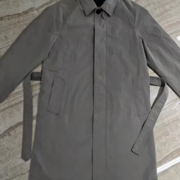 ZARA men's long trench coat